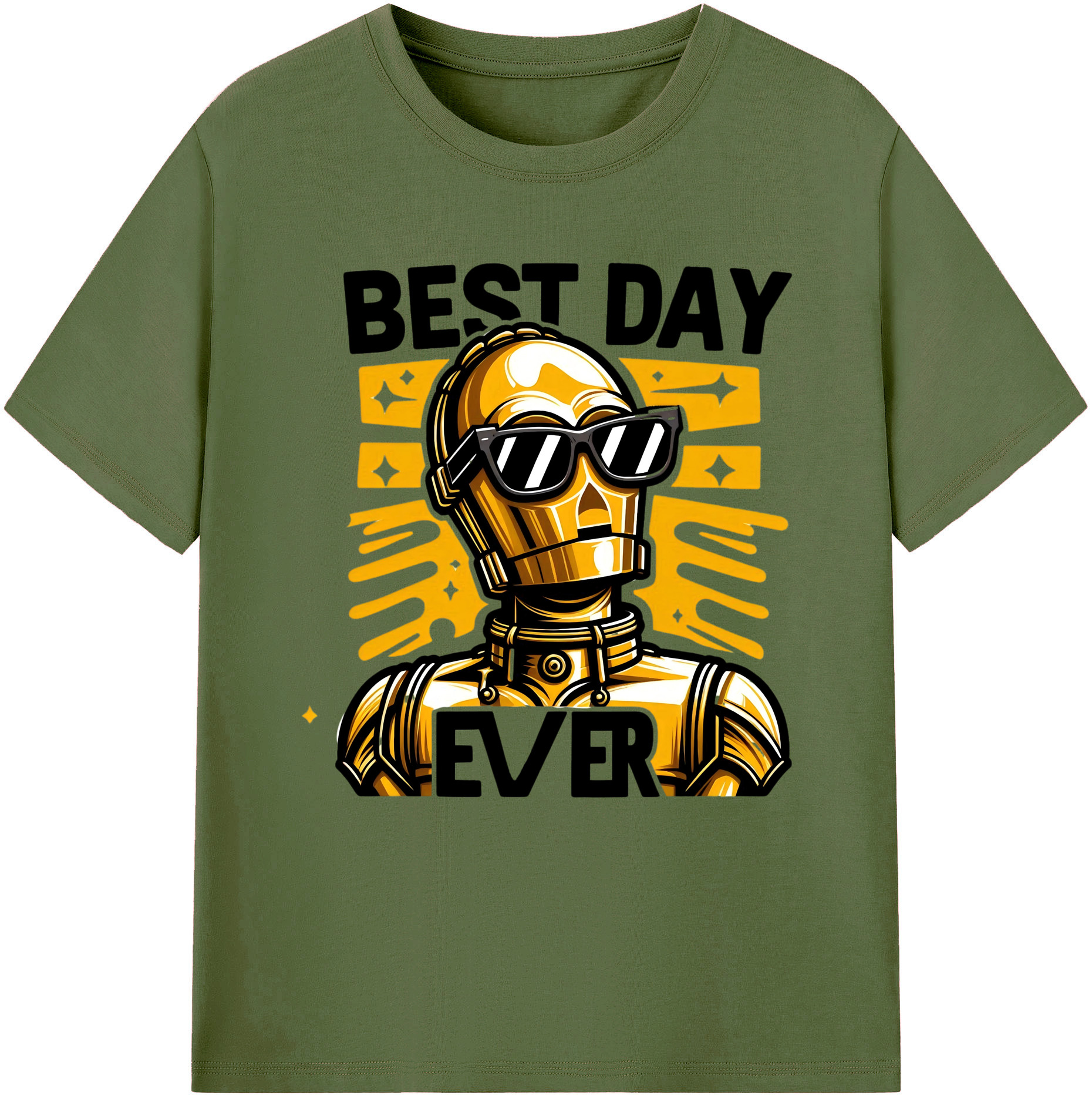 （画像用） スター・ウォーズ Star Wars 綿100％半袖Tシャツ（フロントプリント）